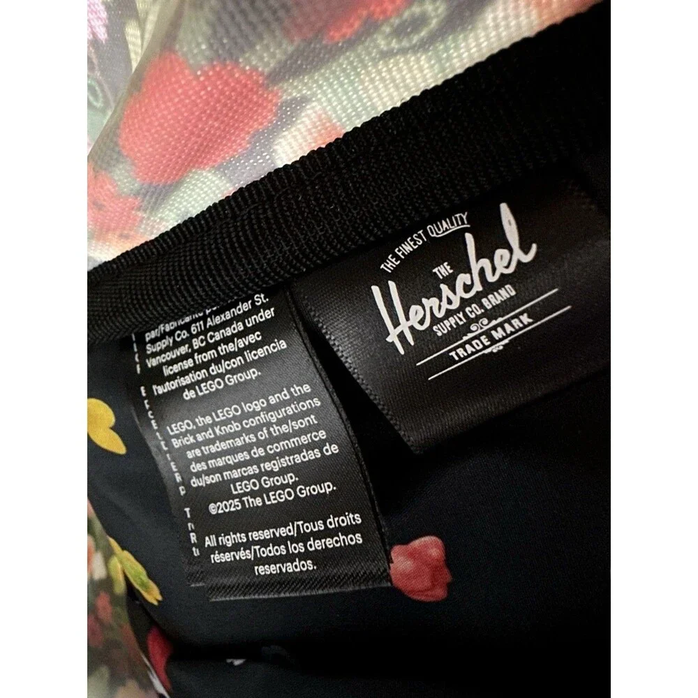 NEW LEGO x Herschel Youth Backpack 26L Scavenger Hunt Meadow Laptop Sleeve - Picture 8 of 11